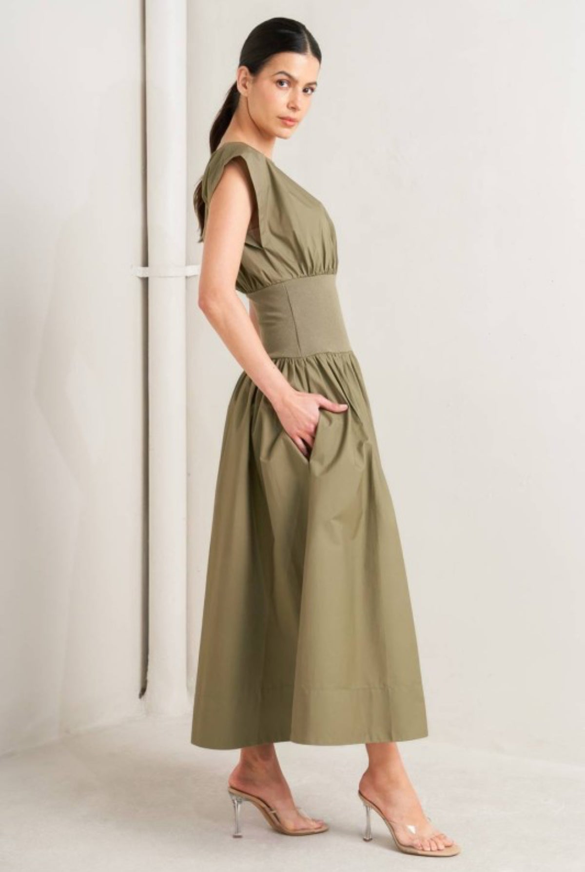 Olive dress