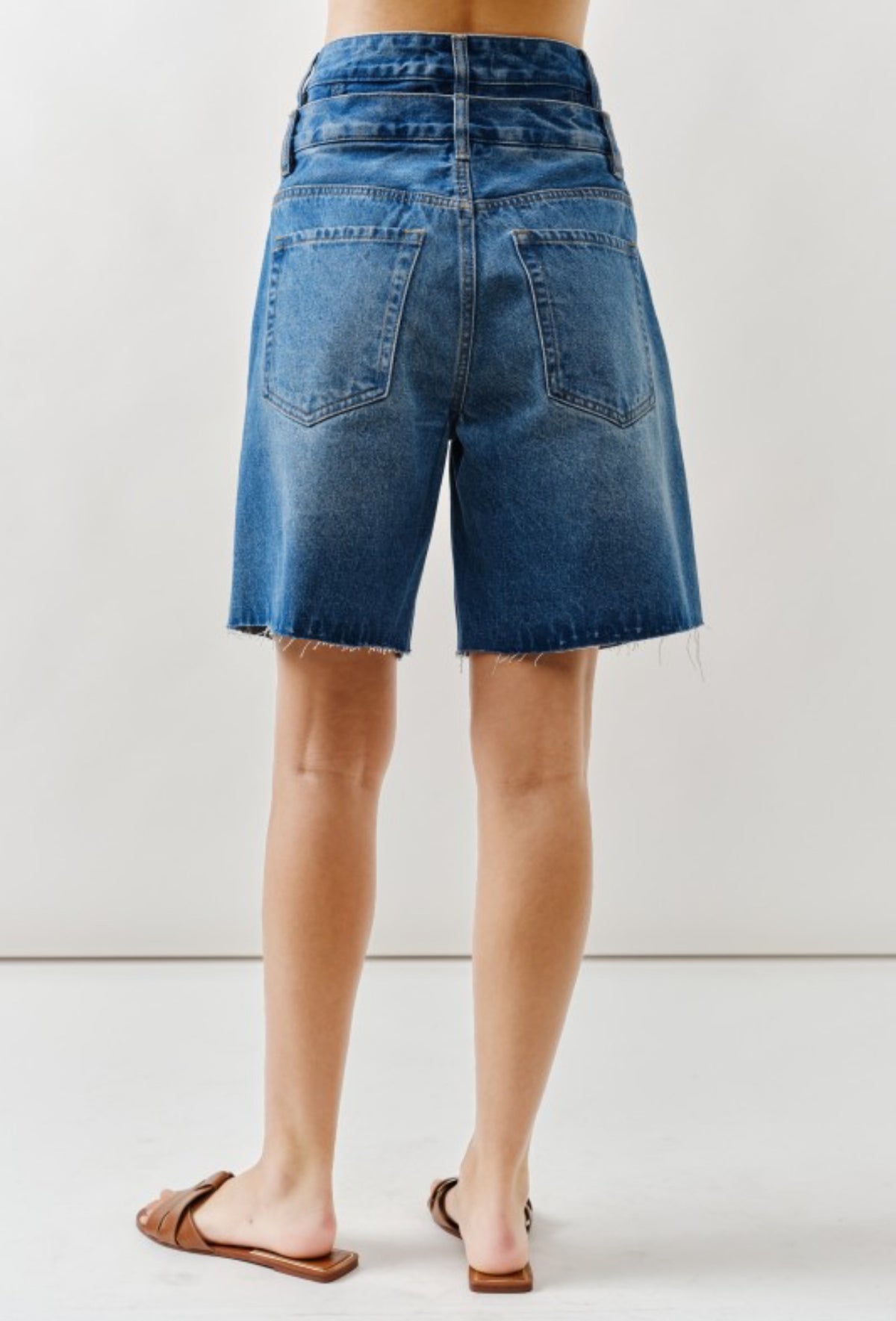 Doble pretina bermuda/short