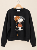 Black/snoopy sweater