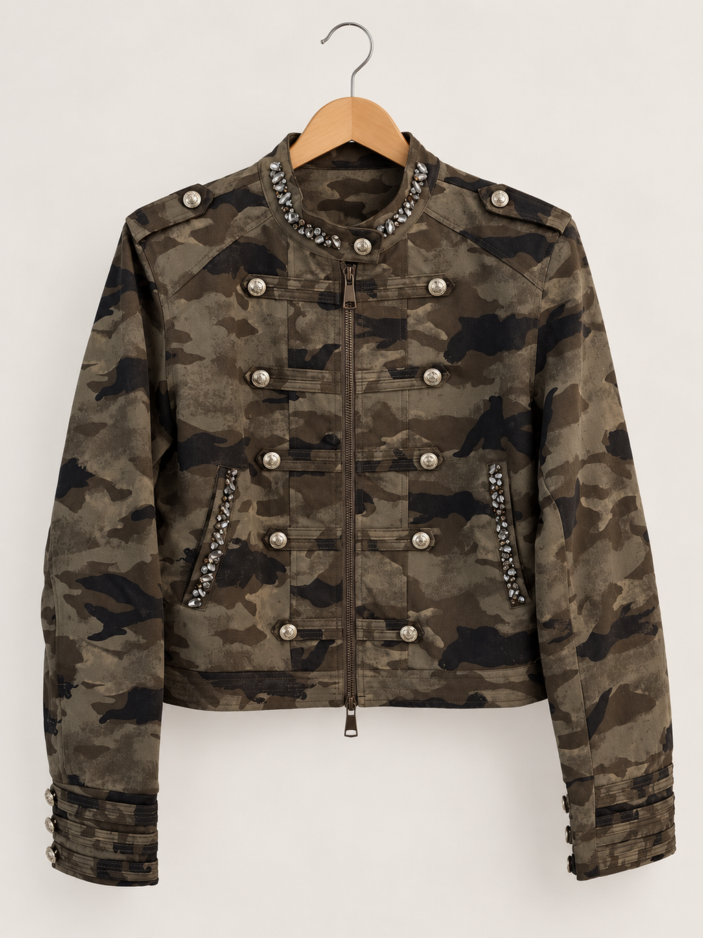 Camo/napoleon jacket