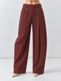 Plaid pants