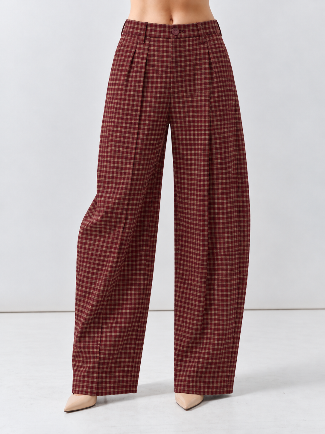 Plaid pants