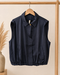 Navy vest