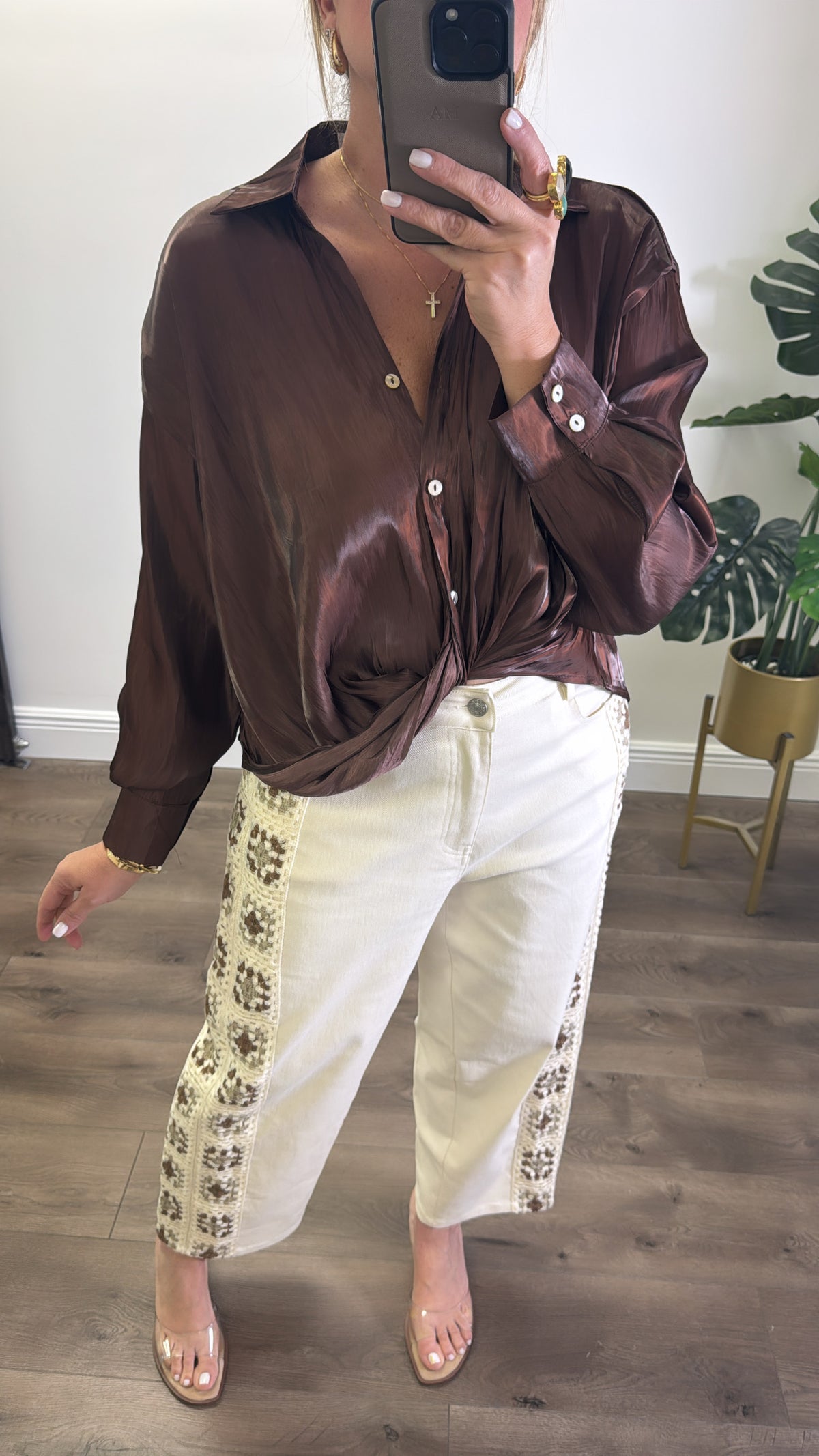 Crochet/stretch pants