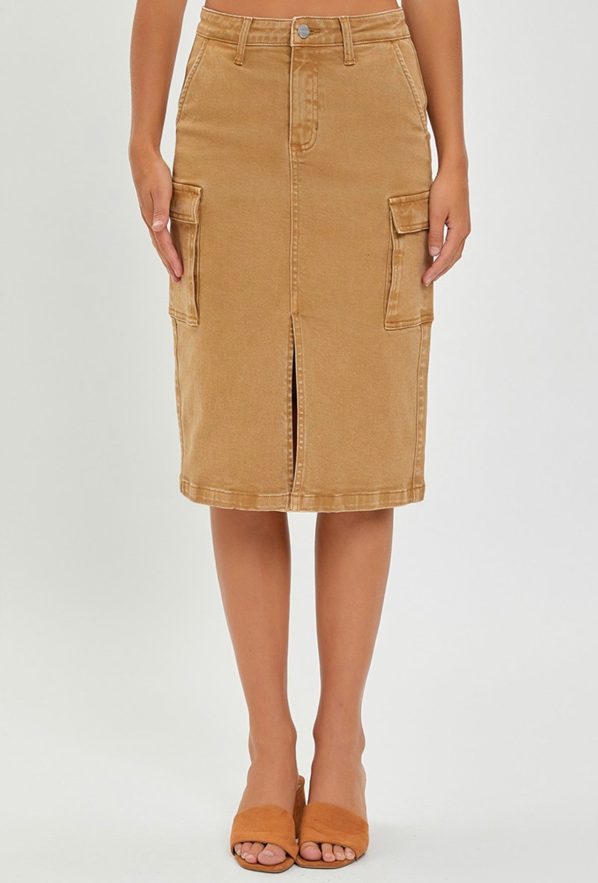 Camel skirt