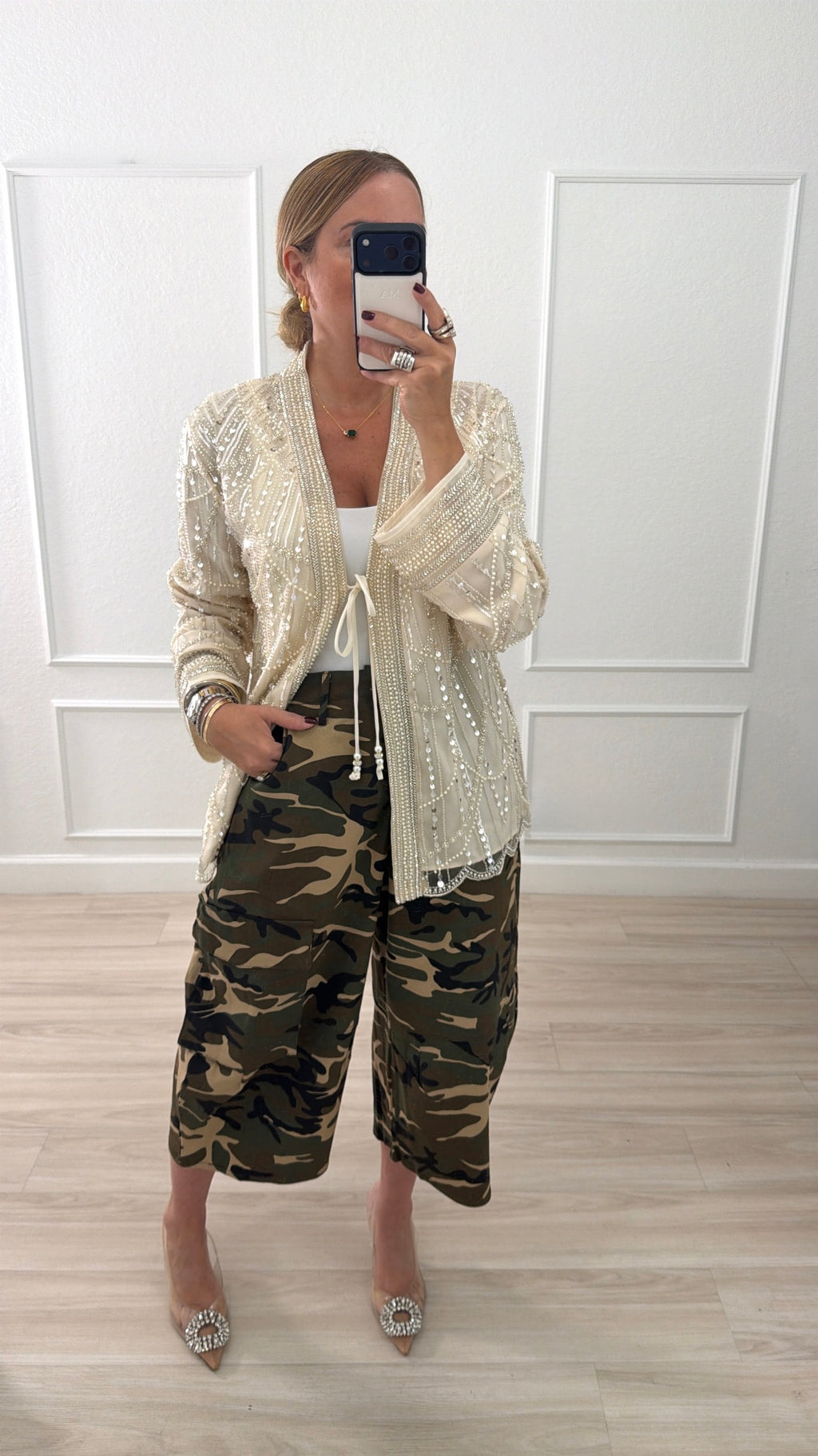 Capri/camo pants