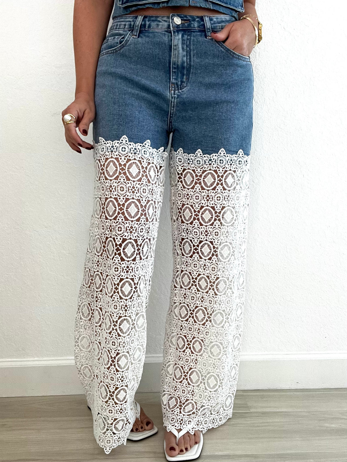 Torchon jeans