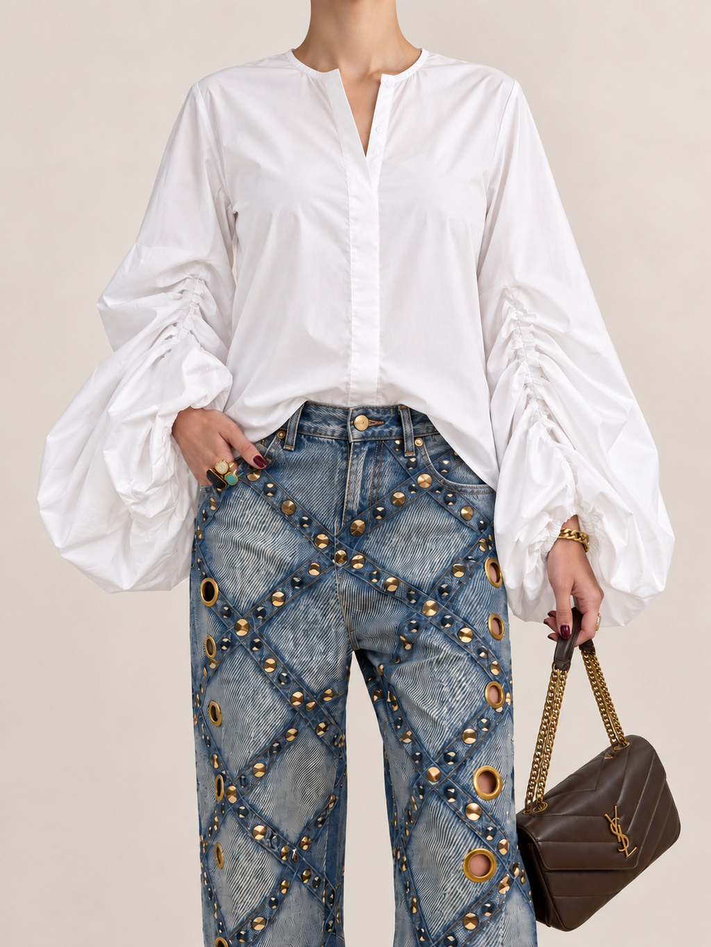 White blouse