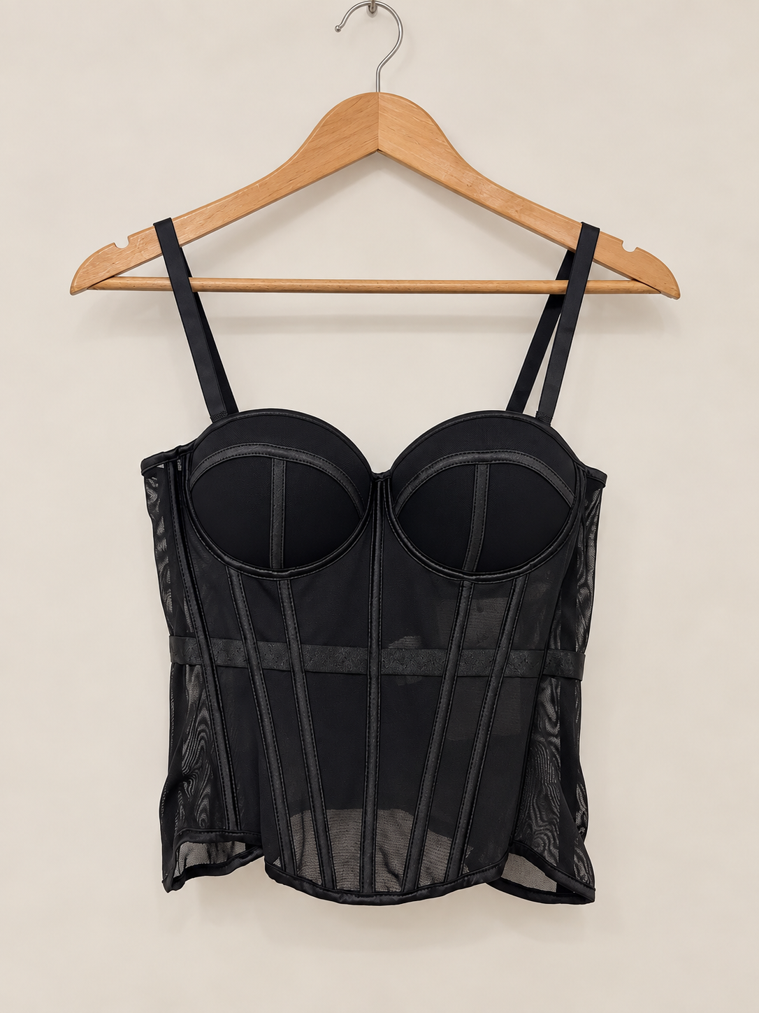 Black corset top