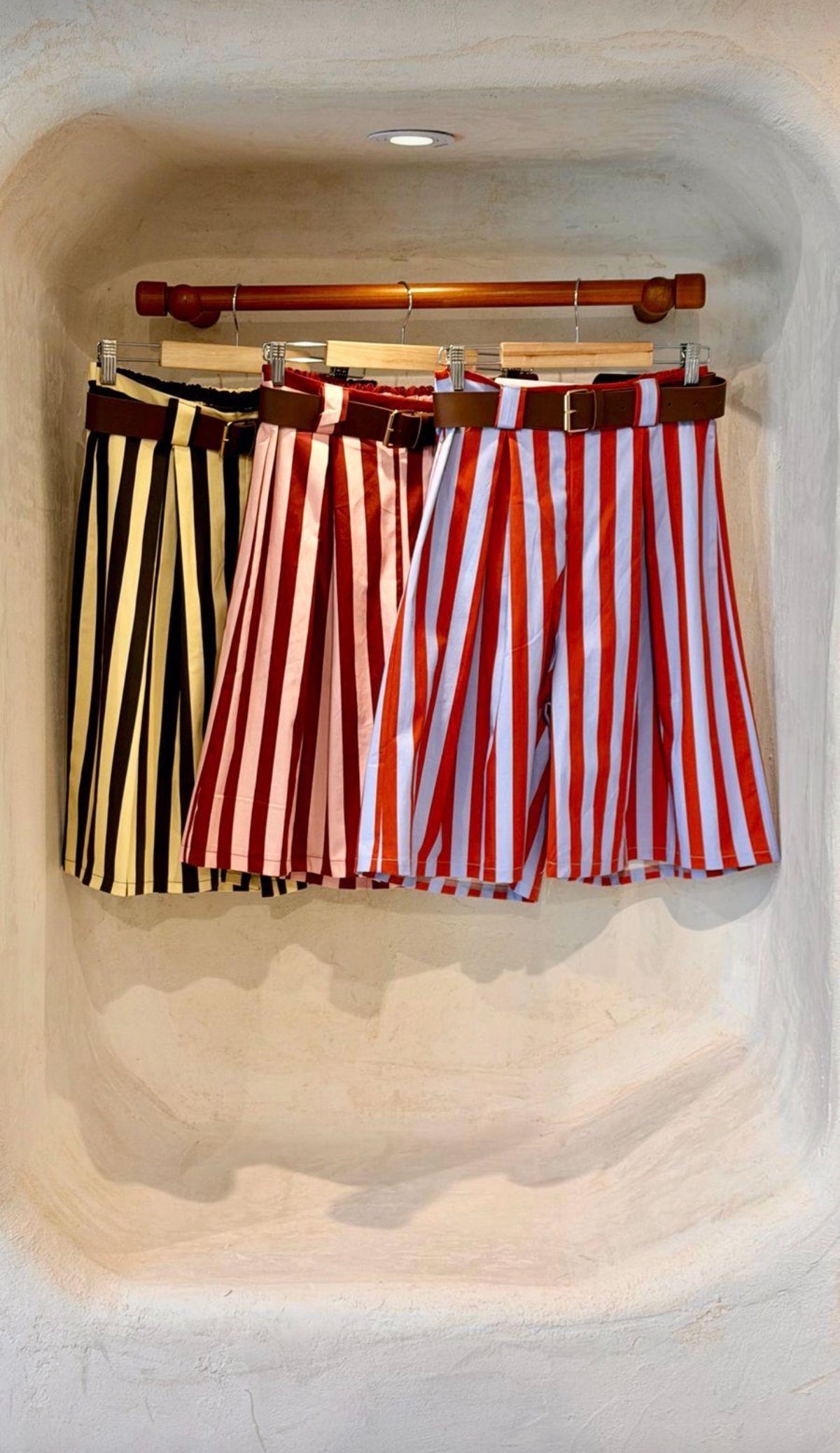 Belt/stretch Bermuda