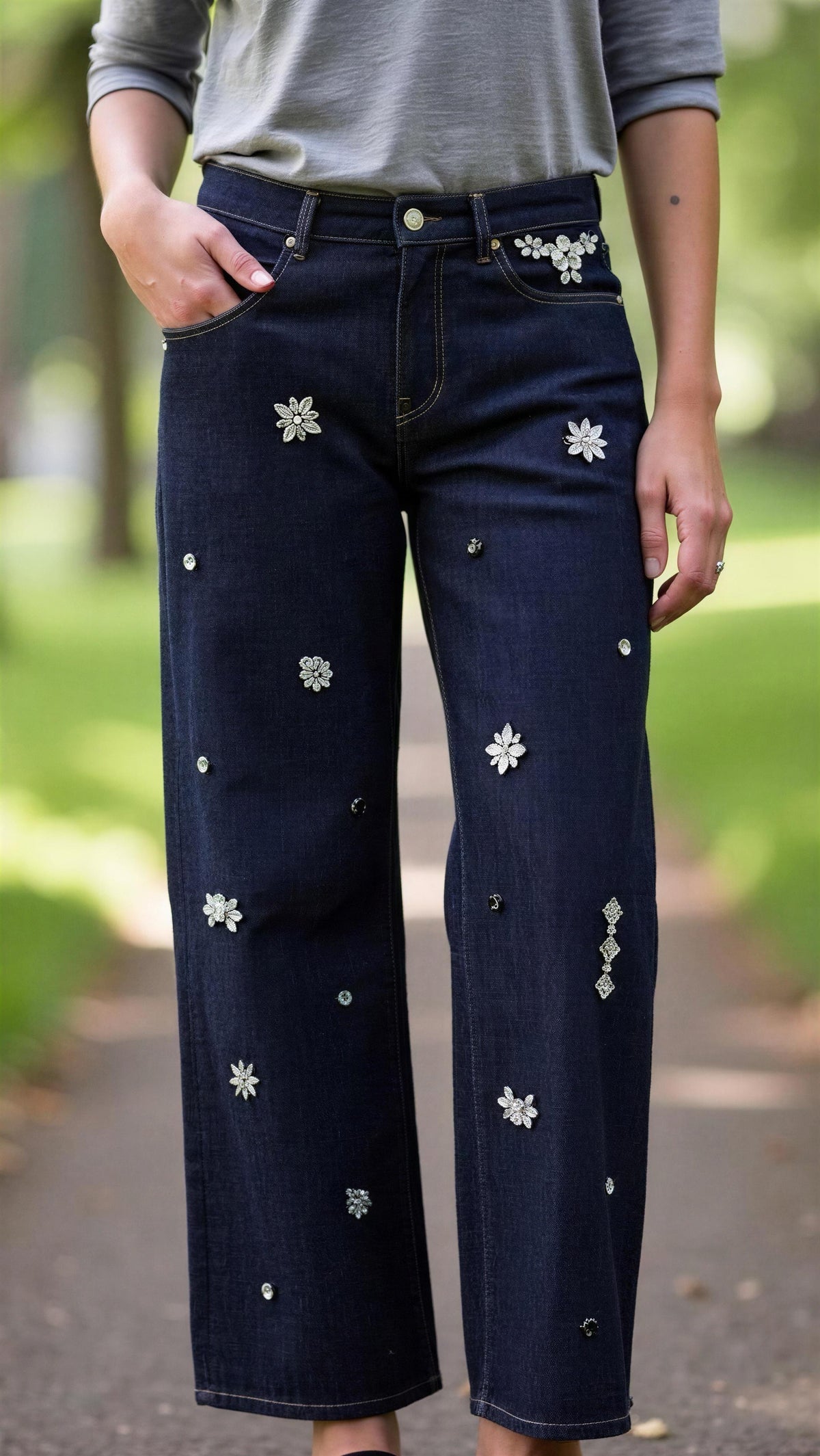 Crystal jeans