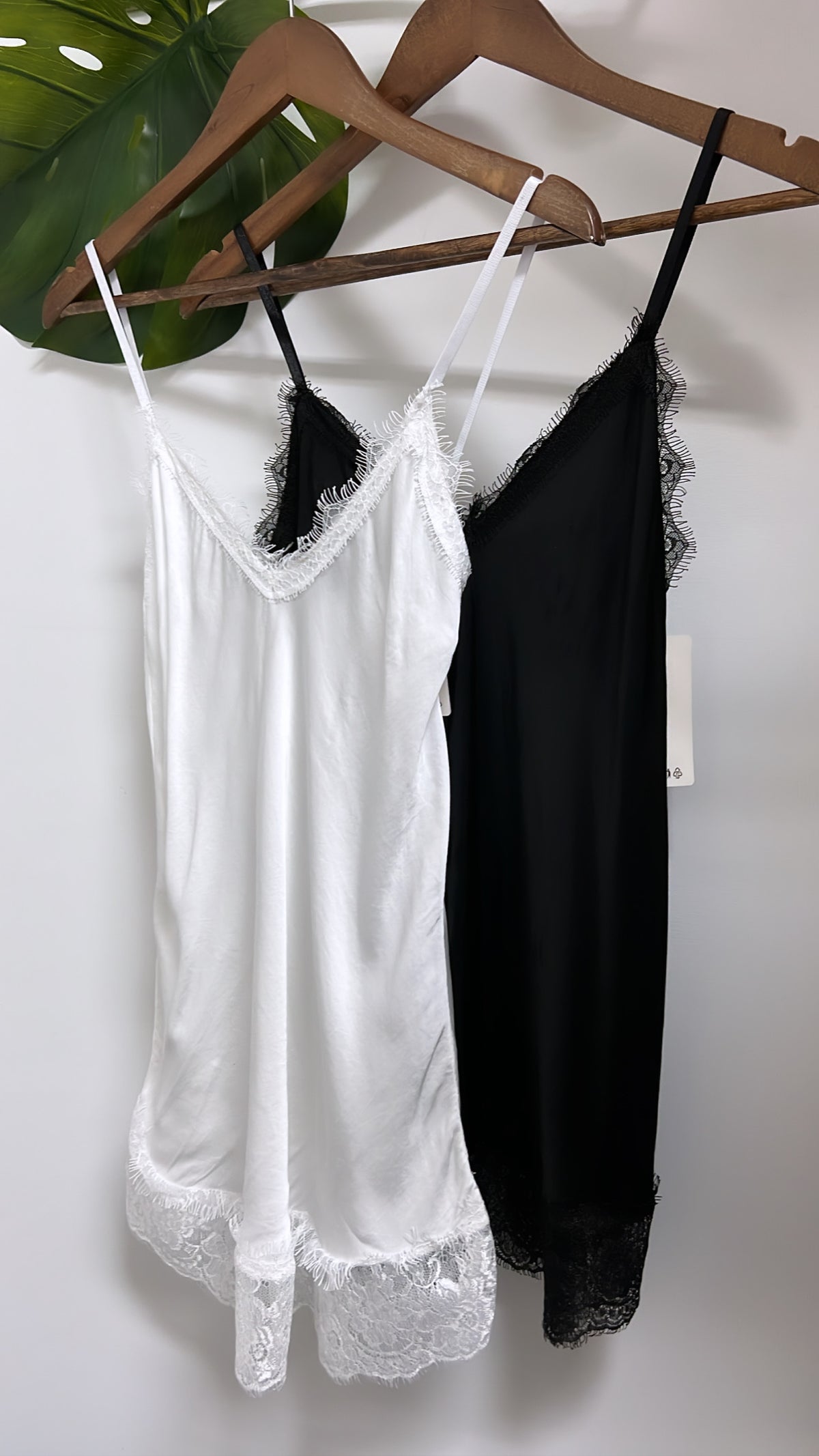 Black & white tops