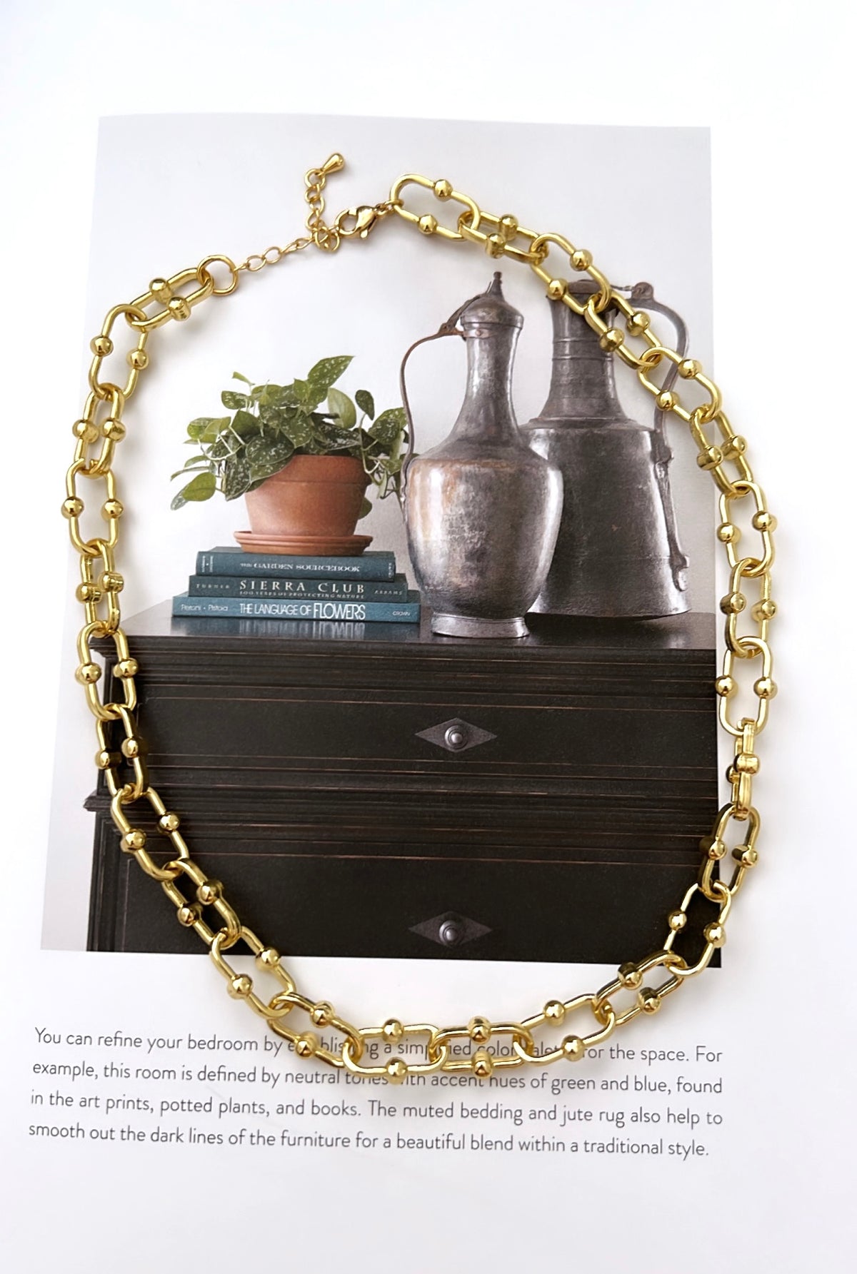 K k necklace