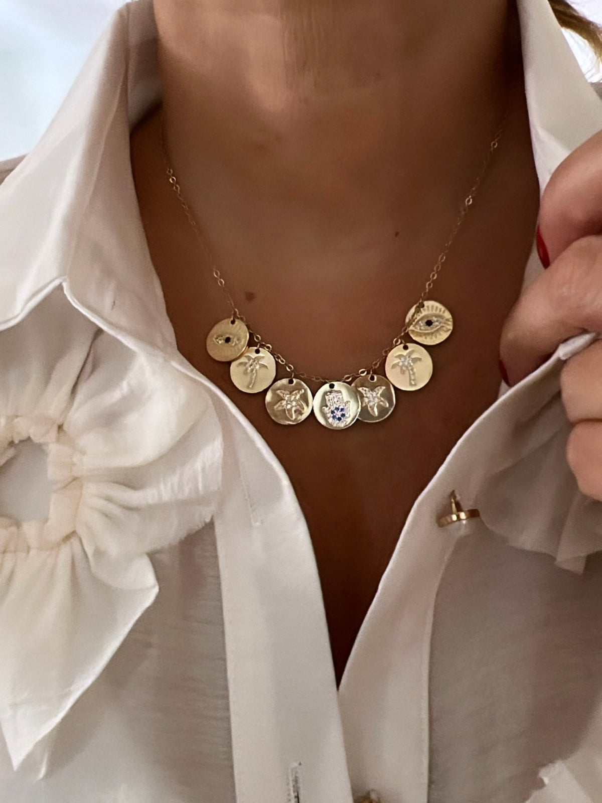 charm necklace