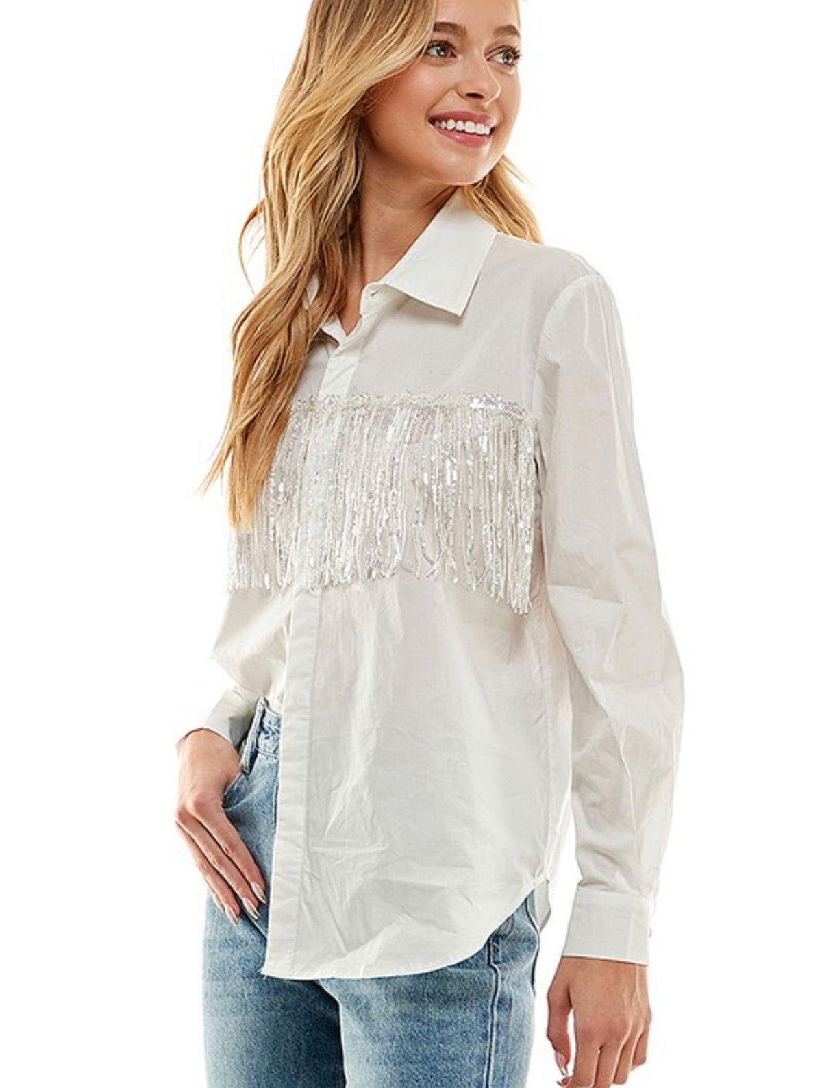 Sequin Shirt